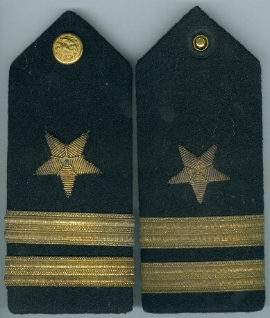USN Lieutenant Hard Shoulder Boards.