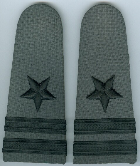 USN Lieutenant WW2 Gray Hard Shoulder Boards