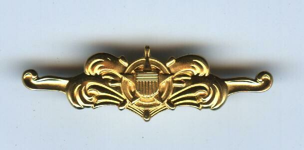 US Coast Guard Cutterman Officers Badge