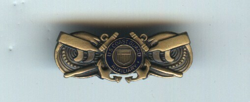 US Coast Guard Auxiliary Coxswain Badge-1.25&quot;