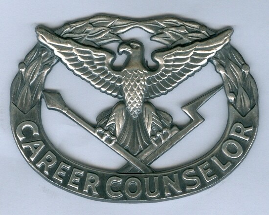 US Army Career Counselor Breast Badge