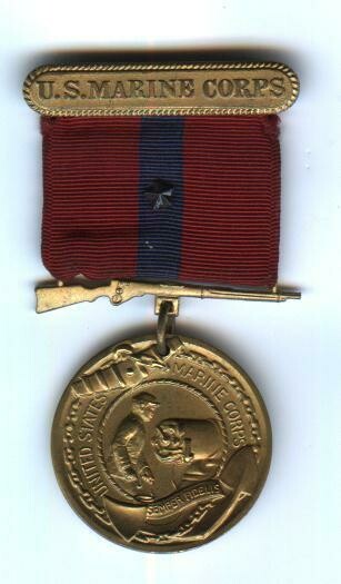 Marine Corp Good Conduct Medal w/Bar &amp; Star (Obsolete)