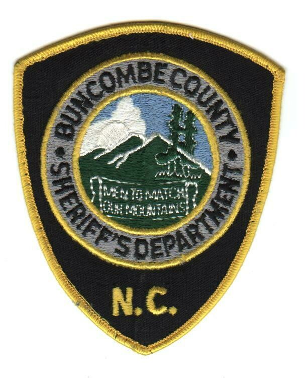 Buncombe County NC Sheriff-1990&#39;s