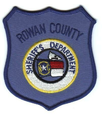 Rowan County NC Sheriff, New