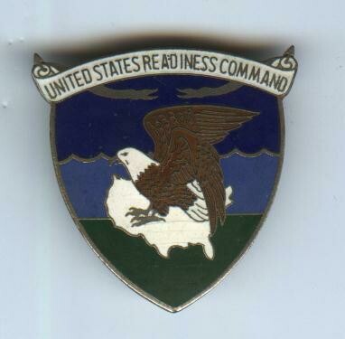US Readiness Command Breast Badge