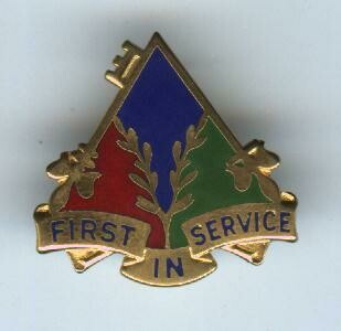 419th Quartermaster Bn-First In Service