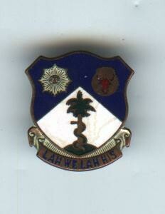 134th Infantry-Lah We Lah His