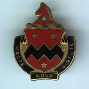 16th Field Artillery-Macte Nova Virtue