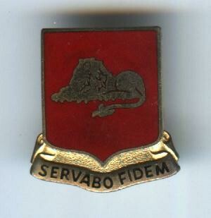 33rd Field Artillery-Servabo Fidem