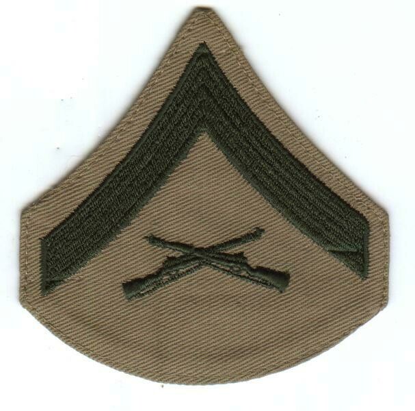USMC Lance Corporal-Khaki