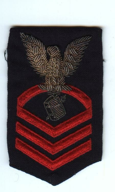 USN Chief Petty Officer-Bullion-Personnel Man