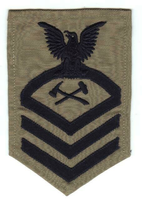 USN Chief Petty Officer-Khaki-Damage Control