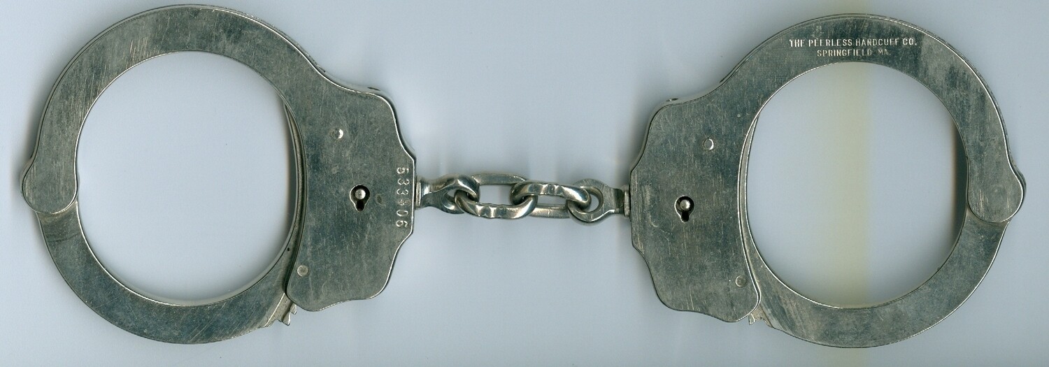 Peerless Chain Handcuffs-Stainless