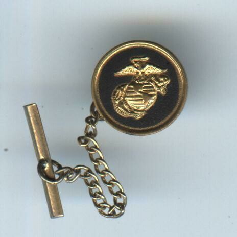 Tie Tack-Gold-Round