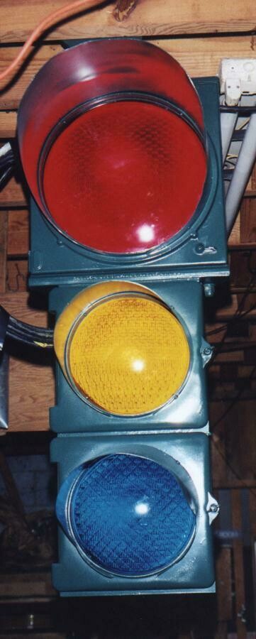 Crouse Hinds 1950&#39;s 12-8-8 Traffic Signal