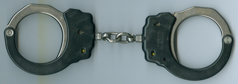 ASP Model 100 Handcuffs-Black W/Case