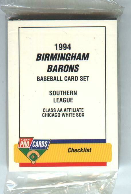 Birmingham Barons/Fleer [28] (1994)