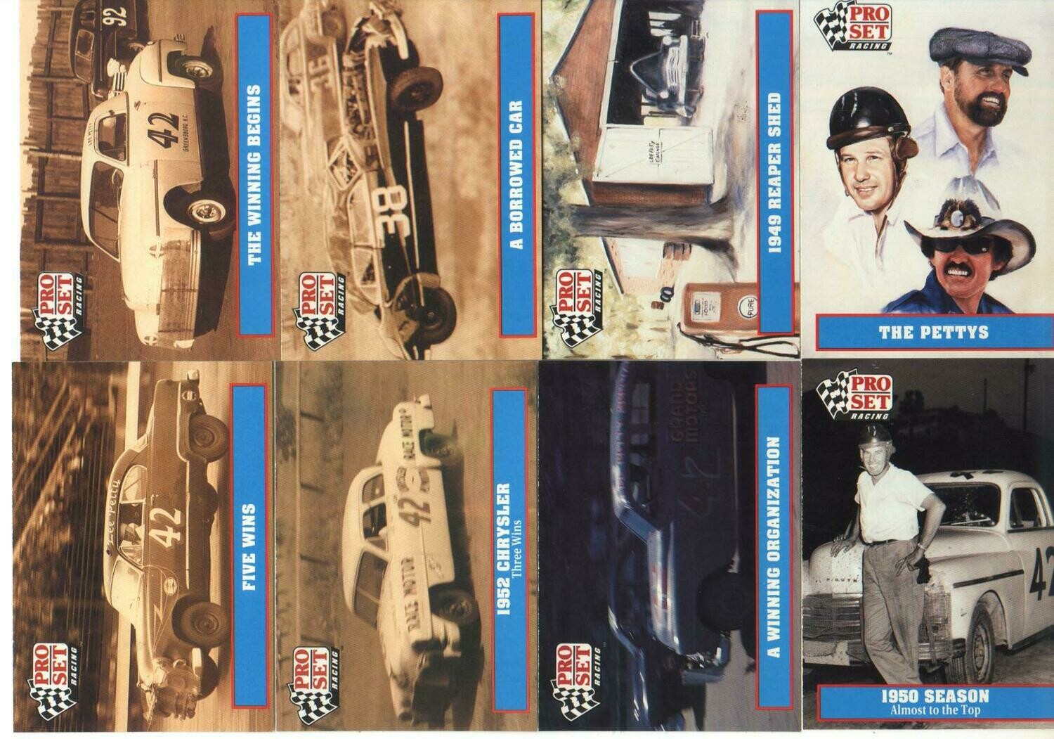 Petty Family Racing-Set of 50 (Pro Set 1991)