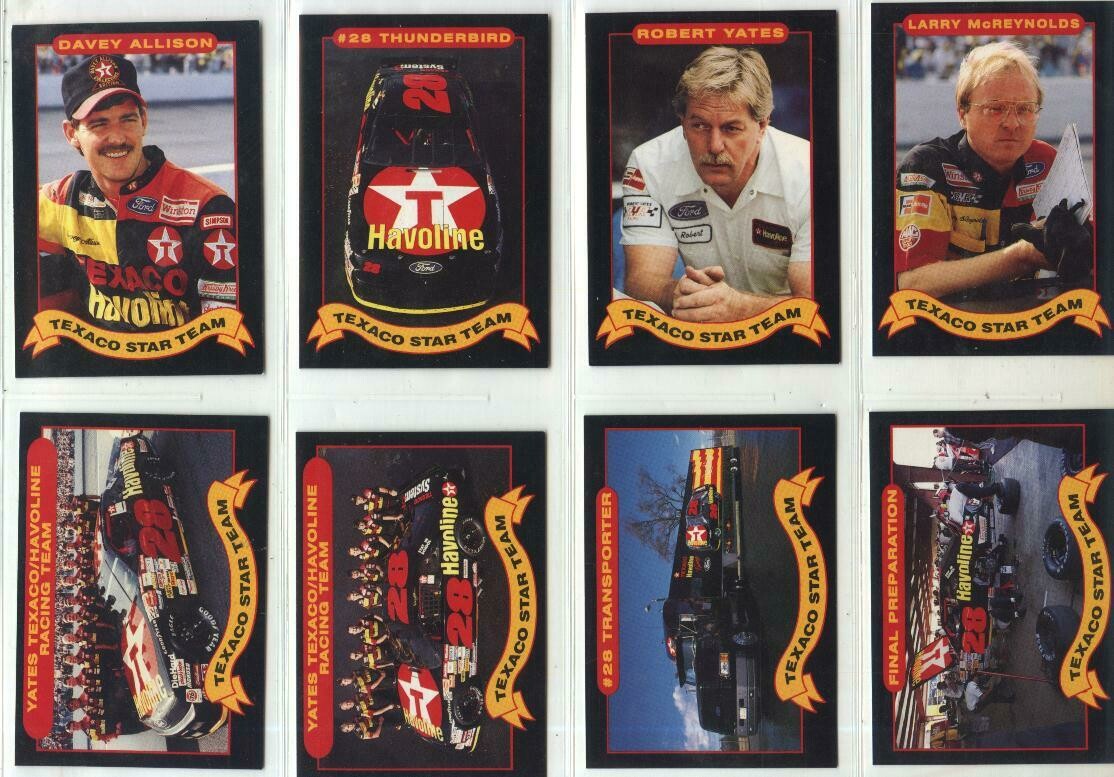 Texaco Star Team-Set of 20 (J.R.Maxx 1992)