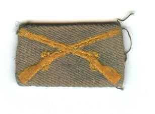Army Infantry Collar-Khaki