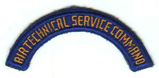 AAF Air Technical Service Command Tab-CE