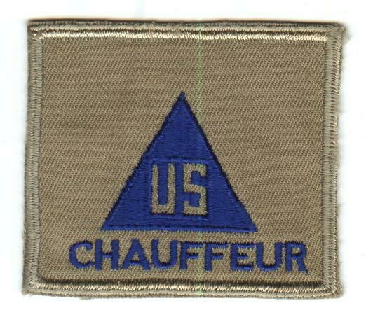 Army NC Chauffeur-CE