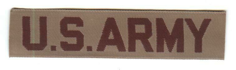 US Army Tab-Khaki