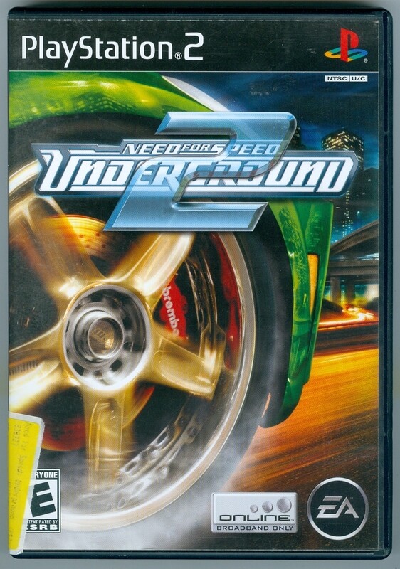 Need For Speed Underground-PS2