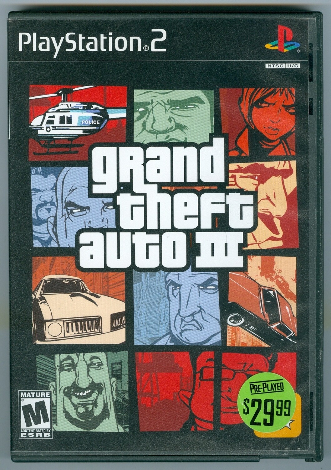 Grand Theft Auto III-PS2