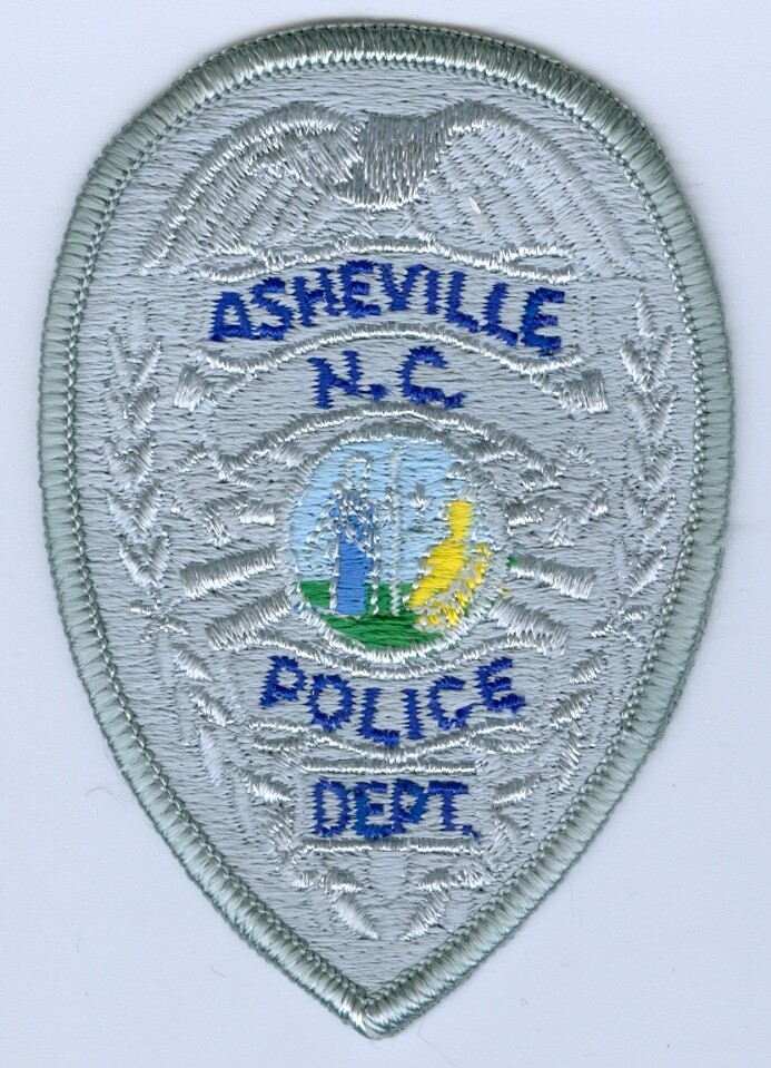 Asheville, NC Police Badge, Jacket, 1990&#39;s (Obsolete)