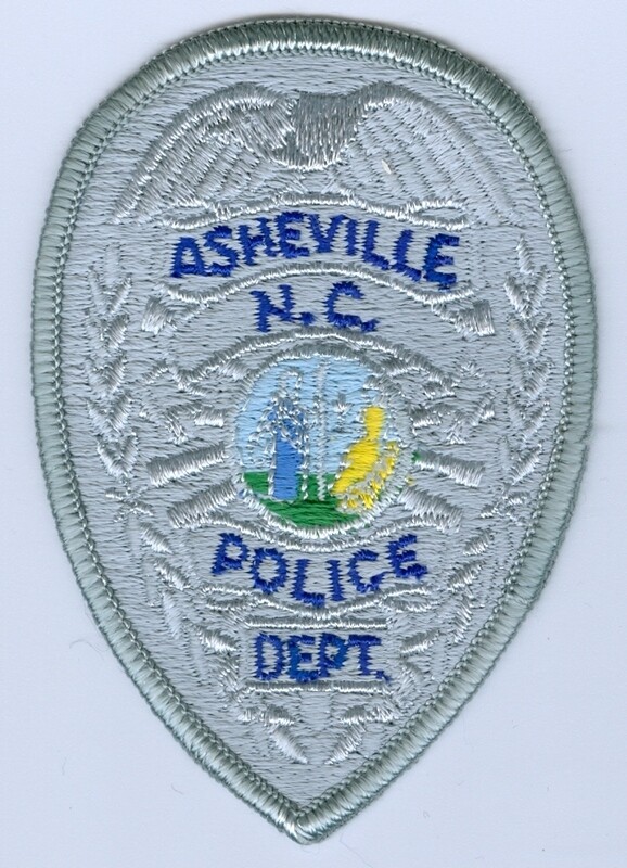 Asheville, NC Police Badge, Jacket, 1990&#39;s (Obsolete)