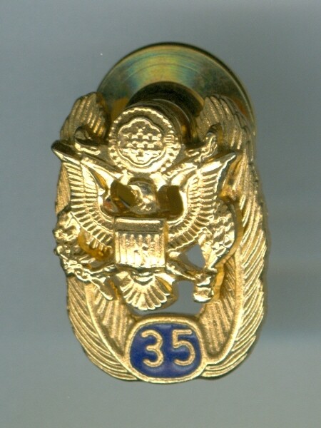 US Army 35 Year Service, CB