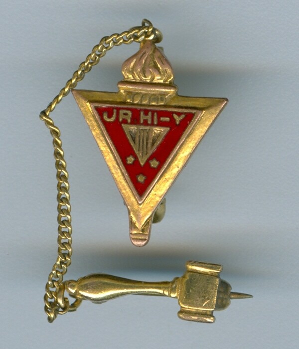 Jr. HI-Y Club W/Gavel, PB