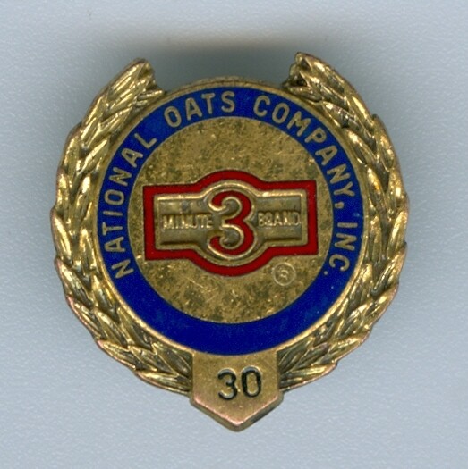 National Oats Company 30 Year Pin, PB