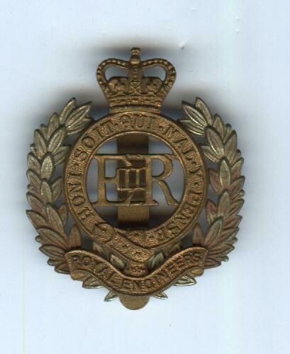 British Royal Engineers Badge, Officer