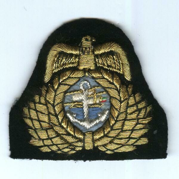 Iraqi Navy Fleet Badge-Bullion