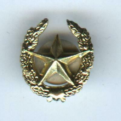 Soviet HQ Command Collar Insignia
