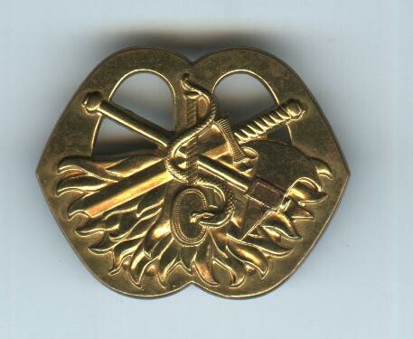 Netherlands Veterinary Corps Beret Badge-Post WW2
