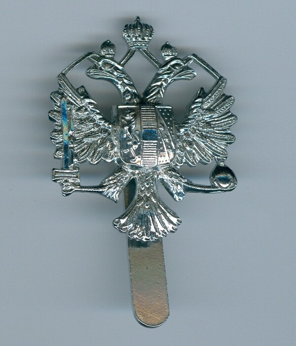British 1st King&#39;s Dragoons Guards Badge, Officer (1953-1959)