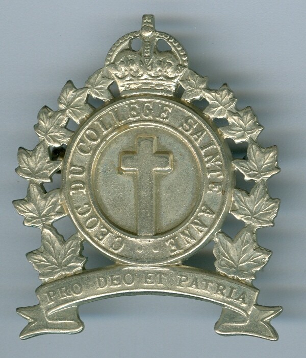 Saint Anne College C.O.T.C Badge (1939-1945)