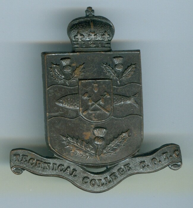 Nova Scotia Technical College C.O.T.C Badge (1939-1945)