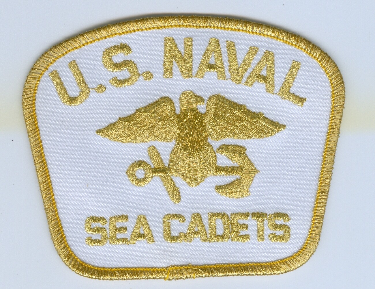 US Navy Sea Cadet Corps Hat Patch-Officers/NCO