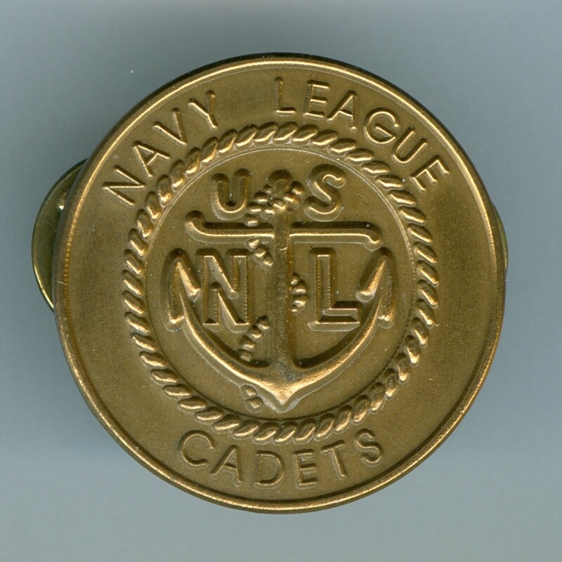 US Navy League Cadet Corps Garrison Hat Badge