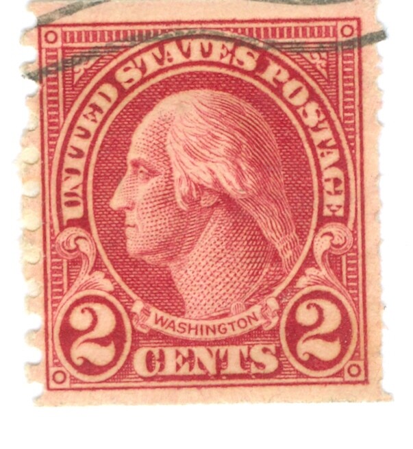 George Washington 1929 2c Postage - Type II
