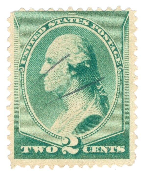 George Washington 1887 2c Postage