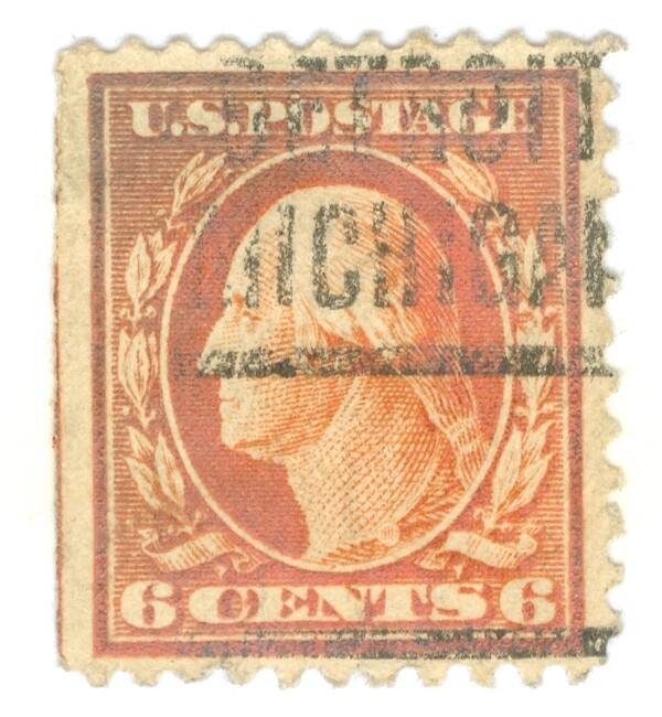 George Washington 1917 6c