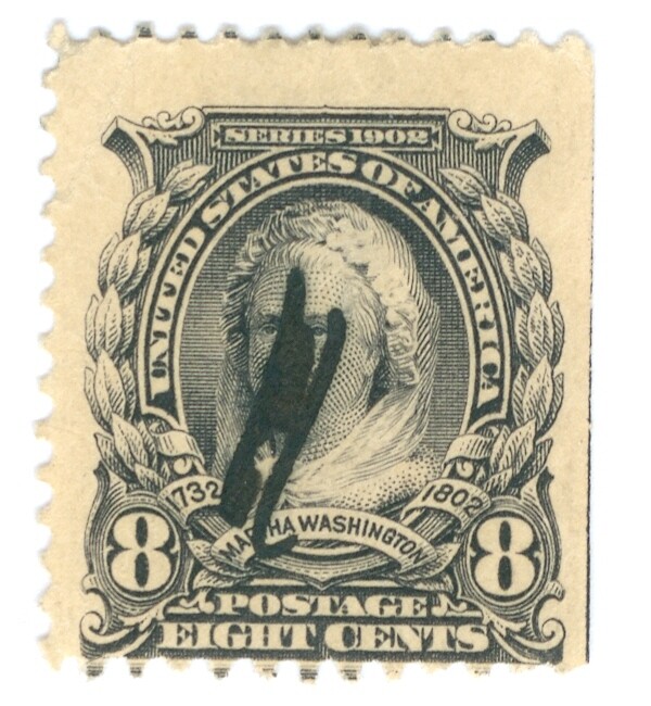 Martha Washington 1902 8c