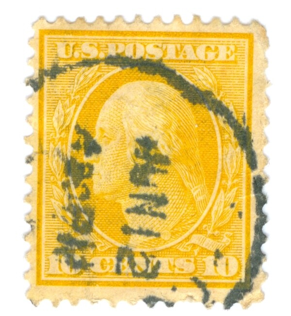 George Washington 1909 10c