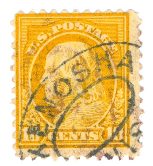 Benjamin Franklin 1908 10c