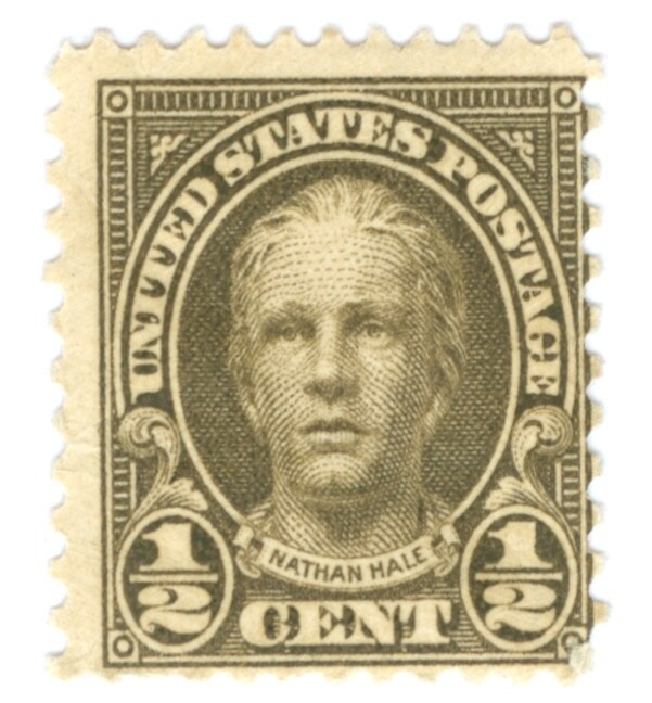 Nathan Hale 1922 1/2c
